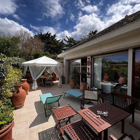 Un Coin Paisible En Front De Mer Villa Ouistreham Exterior foto
